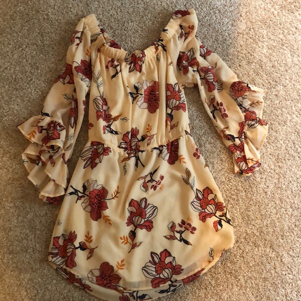 Cream dress